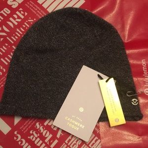 Lululemon Heather Gray Cashmere Hat